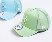 Kinder Kappe New Era 9FORTY Kids A-Frame Trucker MLB Tonal Mesh - NY Yankees - Bright Green