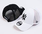 Kappe New Era 9FORTY Trucker MLB Home Field - NY Yankees - White / Black