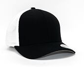 Kappe Yupoong Flexfit 110 Mesh Cap 2-Tone Black / White