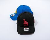 Kappe New Era 9FORTY MLB League Essential - LA Dodgers - Black / Cardinal