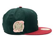 Kappe New Era 59FIFTY MLB "Leaf Drop" WS Patch - NY Yankees - Green / White