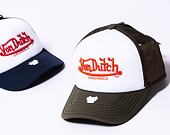 Kappe Von Dutch Trucker Atlanta Foam Grey/Orange