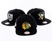 Kappe Mitchell & Ness NHL Top Spot Snapback Chicago Blackhawks Black