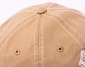 Damen Kappe New Era 9TWENTY MLB Washed - NY Yankees - Camel / White