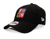Kappe New Era 9FORTY National Team -  Czech Republic Black