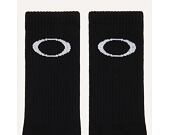 Socken Oakley Ellipse  3 pack Crew Sock Black
