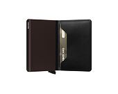 Geldbörse Secrid Slimwallet Original Black & Brown