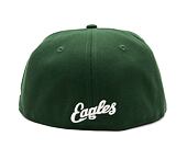 Kappe New Era - 59FIFTY League Basic - Prague Eagles - Dark Green