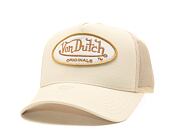 Kappe Von Dutch Boston Trucker Cream/White
