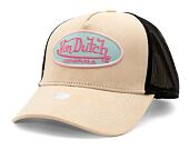 Kappe Von Dutch Trucker Boston - Suede - Beige/Black