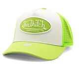 Kappe Von Dutch Trucker Boston - White/Green