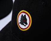 Kappe New Era - 9FIFTY Retro Crown Suede AS Roma - Black