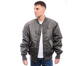 Jacke Karl Kani Small Signature Distressed Bomber Jacket anthracite