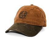 Damen Kappe New Era - 9TWENTY Womens Cord - Dark Brown / TPN