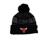 Mütze New Era - Knit Medium NBA Jake Cuff Beanie - Chicago Bulls - Grey