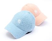 Damen Kappe New Era - 9FORTY Womens MLB Borg - NY Yankees - Sky Blue / White