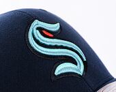Kappe Mitchell & Ness - Team Ground 2.0 Pro Snapback - Seattle Kraken - Navy