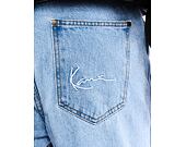 Hose Karl Kani Small Signature Baggy Five Pocket Denim light blue