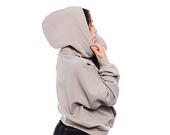 Damen Pullover Karl Kani Woven Signature Glitter OS Hoodie light grey