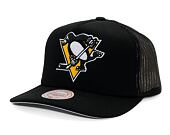 Kappe Mitchell & Ness - Evergreen Trucker - Pittsburgh Penguins - Black