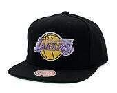 Kappe Mitchell & Ness - Shine On Snapback - LA Lakers - Black