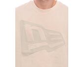 T-Shirt New Era - Tech Flag Oversized Tee - Cream / Grey