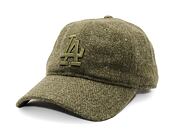 Kappe New Era - 9TWENTY MLB Harris Tweed - LA Dodgers - Olive