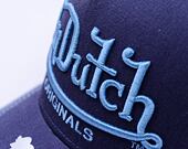 Kappe Von Dutch - Trucker Riverside - Caps - Cot Twill - Blue
