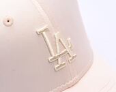 Damen Kappe New Era - MLB Satin 9FORTY - LA Dodgers - Stone