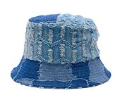 Kangol Hut - Denim Mashup Bucket - Mittelblau
