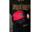 Kappe New Era - M Logo 39THIRTY - AC Milan - Scarlet / Black