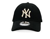 Kappe New Era - MLB Essential 9FORTY - NY Yankees - Black / Stone