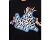 T-Shirt Karl Kani - Woven Signature Airbrush Amor Tee - black/blue
