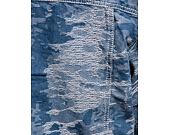 Jacke Karl Kani - Og K Distress Camo Os Denim Jacket - medium blue