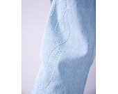 Hose Karl Kani - Og Baggy Five Pocket Flames Denim - bleached blue