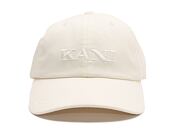 Kappe Karl Kani - Retro Distress Dad Cap - off white