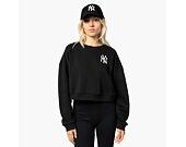 Damen Pullover New Era - MLB Essential Crewneck - NY Yankees - Black / White