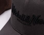 Kappe Mitchell & Ness - Branded Pinscript Classic Red - Charcoal / Black