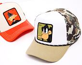 Kappi Capslab - Trucker Looney Tunes - Daffy Duck - Tarnmuster