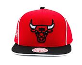 Kappe Mitchell & Ness - Chicago Bulls - Pipe Snapback - Red