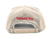 Kappe Mitchell & Ness - Miami Heat - Evergreen Trucker Hwc - Off White