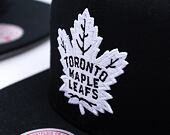Kappe Mitchell & Ness - Toronto Maple Leafs - Evergreen Black White Snapback - Black