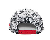 Kinder Kappe New Era - WARNER BROS DC Print 9FIFTY - Superman - Scarlet / Black