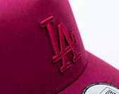 Kappe New Era - MLB League Essential 9FORTY Trucker - LA Dodgers - Cherry