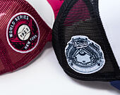 Kappe New Era - MLB World Series 9FORTY Trucker - NY Yankees - Cherry / White