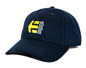 Kappe Etnies - Corp Combo Snapback - Navy/Yellow/White