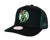 Kappe Mitchell & Ness - NBA Tremor Trucker - Boston Celtics - Black