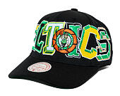 Kappe Mitchell & Ness - NBA Hyper Type Pro Snapback - Boston Celtics - Black