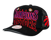 Kappe Mitchell & Ness - NBA Big Champ Trucker - Toronto Raptors - Black