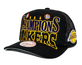 Kappe Mitchell & Ness - NBA Big Champ Trucker - LA Lakers - Black